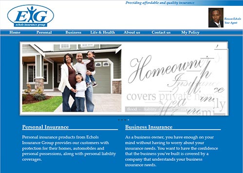EIG Agency homepage