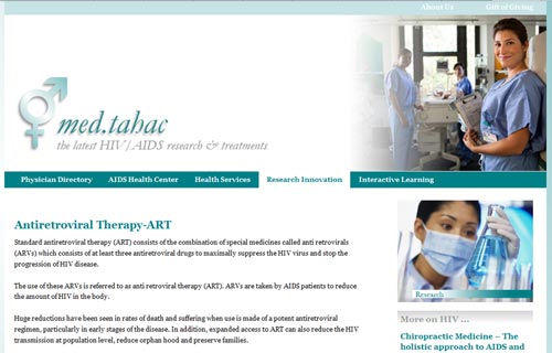 Med.TAHAC The latest HIV/AIDS research & treatments